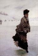 La Patineuse Giuseppe De Nittis